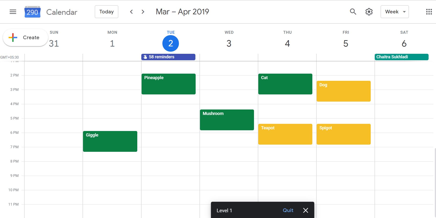 Turn Your Google Calendar into Space Invaders
